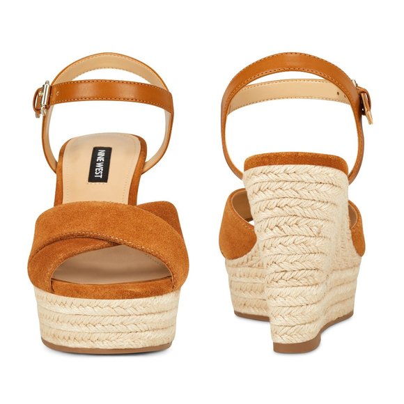 Nine West Dane Espadrille Wedge Sandals - Picture 5 of 6